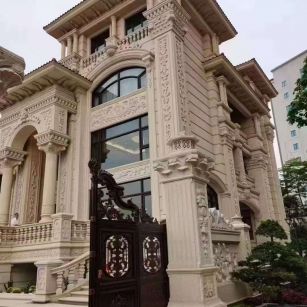 曲靖黄金麻别墅外墙异形定制