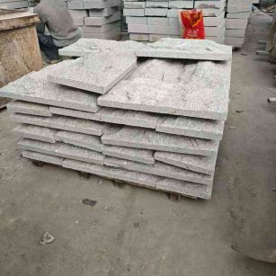 曲靖芝麻白蘑菇石，自然面