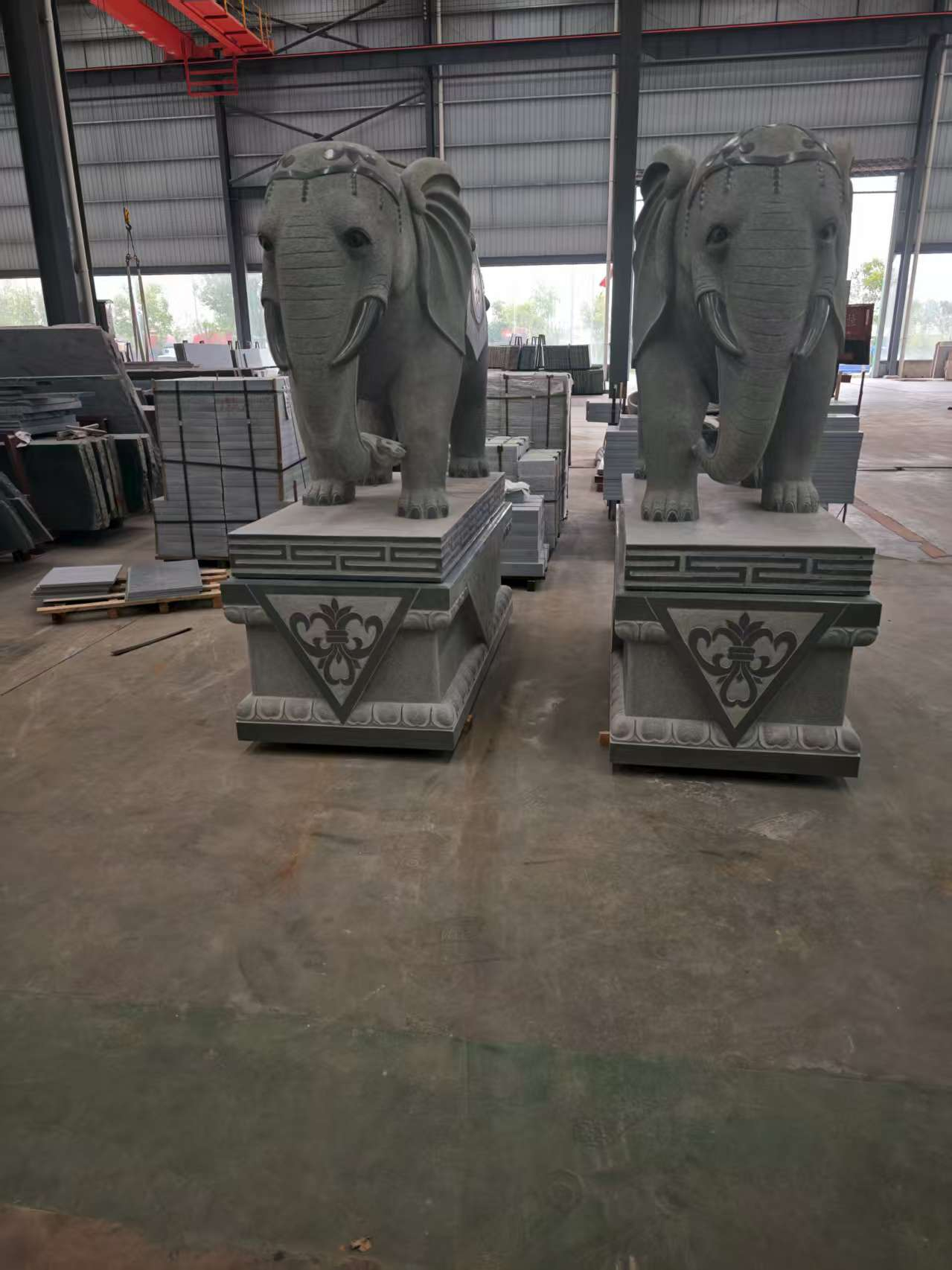 曲靖芝麻灰花岗岩对象 芝麻白芝麻灰大象